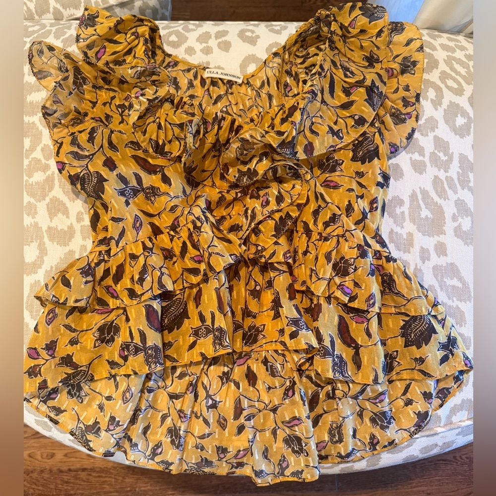 Ulla Johnson Fluttery Blouse